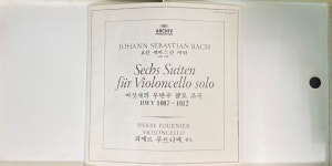피에르 푸르니에 - Pierre Fournier - Bach Sechs Suiten Fur Violoncello BWV.1007-1012 3Lps [성음-라이센스반] [상] : 감성오디오... 