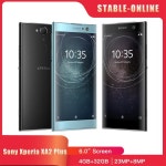 소니 엑스페리아 XA2 플러스 핸드폰, 6.0 인치 IPS LCD, 4GB + 32GB, 스냅드래곤 630, 옥타코어, XA2 플러스, H3413, H4493, 4G LTE, 정품... 