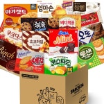 스낵24 인기간식 탕비실 사무실 꽉꽉 박스과자세트 14P : 스낵24마켓
