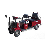 베가 T510D D형 핸들 4륜 2인승 노인전동차 소형 초소형전기차 장애인 전동차 전동 스쿠터 사륜 : 베가모터스