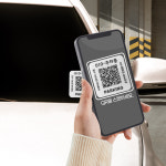 지켜줘 차빼줘 안심 주차번호판 자동차 전화번호판 새차선물 QR : 지켜줘 주식회사