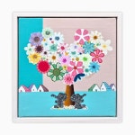 이현진 원작 꿈꾸는나무38 그림액자 현대미술 미술작품 : ARTNSHOP