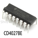 CD4027BE DIP 16 트리거, CD4027 듀얼 JK 마스터 슬레이브 , 1 : 글로리39