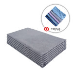 [퓨어스타] 스피드폴리쉬(그레이, 7개) 다용도 셀프 손세차 타월 : 올클리