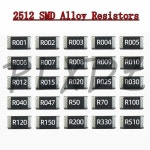 SMD 합금 저항기, 2512 5 , 0R ~ 10M, 7 5 8 2 9 1 10 11 12 13 15 16 18 20 22 24 27 30 33 36 39 43 47 51 56 : 글로리44