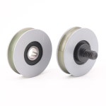 미쓰비시 엘리베이터 문짝 행잉 휠 직경 56mm 두께 베어링 6201 샤프트 M10 에 적용 가능 개 : 에이치앤제이익스프레스030