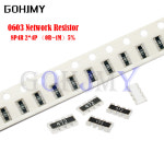 네트워크 저항기 SMD 어레이, 0 ~ 910 옴, 1K 910K, 2K, 2 4 7K, 10K, 22K, 47K, 100K, 1M 1R, 0603 4, 8P4R, 4P, 100 : 글로리39
