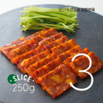 평산댁 참숯불 닭발편육250g x 3개 (슬라이스) : 평산댁 참숯불 닭발