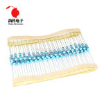 100pcs 1/2W 금속 필름 저항 1R ~ 2 2M 100R 220R 330R 1K 1 5K 2K 3 3K 4 7K 10K 22K 47K 100K 100 220 330 1K5 : 글로리43