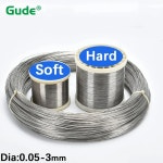 묶는 05MM 하드 0MM 2MM 1MM 공예 와이어 304스테인리스 15MM 스틸 베일링 25MM 소프트 Soft Steel Wire 2.0mm 1M : 툴스토어