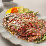 시즈닝 안창 스테이크 600g 72시간 숙성 파슬리  간편조리 집에서 스테이크 : 고기중독 공식