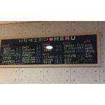 900x1800 블랙 중형 검은색 칠판 블랙보드제작 프레임선택 헬스장 네일샵 : 칠판나무