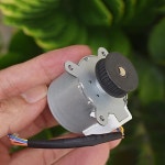 마이크로 기어 스텝퍼 모터 미니 2 상 4 선 감소 스테핑 DIY 에어컨 스윙 35BYJ212H DC12V : 한라산인터네셔널14