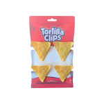 바삭바삭 과자모양 집게 클립 2종 4p 나초칩 감자칩 집들이 선물  봉지클립 : 차마시는고래