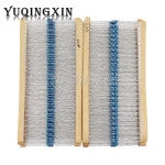 금속 필름 저항 키트 DIY 샘플 팩, 2500 개, 1/4W, 50 값 1R - 10M ohm 0 25W 1 모듬 세트 : 글로리39