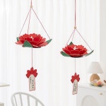카네이션 종이 무드등 만들기 DIY 키트 연꽃 소원등 유아 초등 돌봄 어버이날 미술 재료 : 랑드아마켓