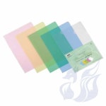 칠전몰 반투명 클리어홀더 10개 L자파일 서류화일 문서파일 : 칠전몰