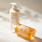 [바디 SET] 먼스앤데이즈 퍼퓸케어 바디워시 500ml+로션 500ml 2종, 르 블랑(베이비파우더) : 먼스앤데이즈 공식스토어