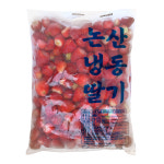 [GAP인증] 국산 GAP 냉동딸기 논산 매장 카페 스무디용 1kg, 4개 : 딸기팜
