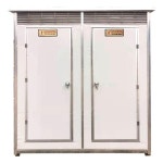 수세식이동식화장실 샤워 남녀 2칸 캠핑 이동식 : 도도:마켓