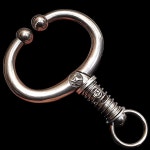 소 코 링 코뚜레 스테인레스 스텐 황소 암소 가축 9M 안전버클(1개) : 전기공구