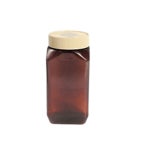 광구 크린 바틀 사각형 갈색 PET /DH Bot3313A /500ml 10개 : 비전랩사이언스