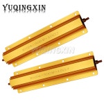300W RX24 알루미늄 전원 금속 쉘 케이스 권선 저항, 0 1R - 100R 1 5, 2 5 3 4 6 8 10 20 50 100 옴 저항 : 글로리37