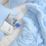 글랑 먼지없는 사계절 알러지케어 모달이불 봄이불 간절기 블루 SS : 내츄럴하우스