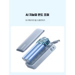 Anker Nano 10000mAh 일체형 제품 케이블 C타입 고속충전 미니 30W 디스플레이 보조배터리 빙하늘색 A1259 : 퍼니 팜