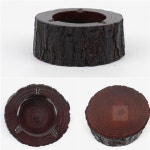 후니디자인 원형 소형 원목 재털이 당구장 심플재떨이 가정용 : 후니스토어 추천샵