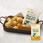 한채원 껍질없이 바로먹는 휴게소 알감자 찐 삶은 리얼미니 구운 감자 한입, 150g, 15개 : 한채원