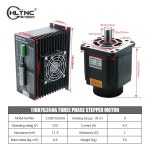 NEMA 42 3 상 AC 스텝퍼 모터 키트 110mm 8N.m 110BYG350A 3M2280-10A... 3A CNC 라우터 테이블 타각기 : 한라산인터네셔널14
