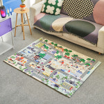 엘림코리아 도로매트 S 25종 놀이방 유아 키즈방 아이방 러그 도시 150x100 : RAUM.