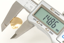 비즈공예 재료 참 댕글 귀걸이 팔찌장식 H1214-금도금 15mm 라운드 참 (2개) : 쥬얼핑거