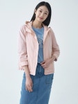 지센 여성 후드 프린트자수 숏 여자 자켓 캐주얼 점퍼 LCCAO329 : 광덕물산 패션아울렛