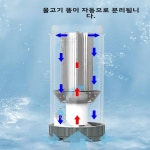 산소 공급 필터 파도 제작 물 정화 교체 수거 어항 3합1 처리 : 웅스스토어-
