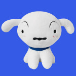 짱구 흰둥이인형 모찌 25cm 강아지 인형 귀여운 애착 동물 : 맥스토어