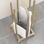 옷걸이정리대 거치대 스탠드행거 보관대 홀더 옷가게 수집 이동식 골드 : 프리보마켓