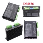 1 3 5pcs DM556 디지털 스테퍼 모터 드라이버 2 상 5.6A 57 86 NEMA23 NEMA34 컨트롤러 DM 556 CNC 기계 3D 프린터 : 사오씨에스티