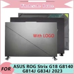 ASUS ROG Strix G18 G8140 2023 노트북 LCD 후면 커버, 전면 베젤 팜레스트 하단 케이스, 키보드 힌지, 신제품 : 춘추잡화점