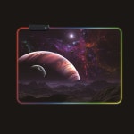 LED 마우스패드 35x25cm 행성 pc방마우스패드 : 모두다와라