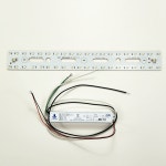 25w LED기판 pcb모듈 NRS-2825KC-V1.0 KJ-4025-HL 40B1C 405x52 기판과 컨버터 세트 : 행복무지개