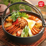 부대전골 500g x 2팩 캠핑음식 밀키트 부대찌개 : 머그바Mugbar