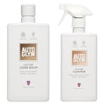 오토글림 가죽 관리 세트 레더 클리너 500ml+레더 케어 밤 500ml : 오토워시