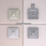 SMC 금속천장재 외부용 탈락방지 캡볼트 사각 PC02 [피스포함] : 상상건축자재