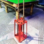 당구 큐걸이 큐대 당구장 원목 스탠딩 플로어 거치대 렉 사다리꼴 10홀 (볼룸) : 엘피제이