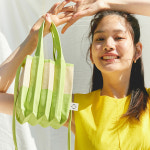미니투웨이백 그린 : 플리츠마마