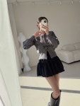 클라우드 벌룬 스커트 (2color) : 아우로라aurora