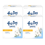 순수한면 팬티라이너 슈퍼롱, 70개입, 4팩 : 대현맘