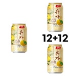 양반 유자 제로 340ml 24캔 : 17PM